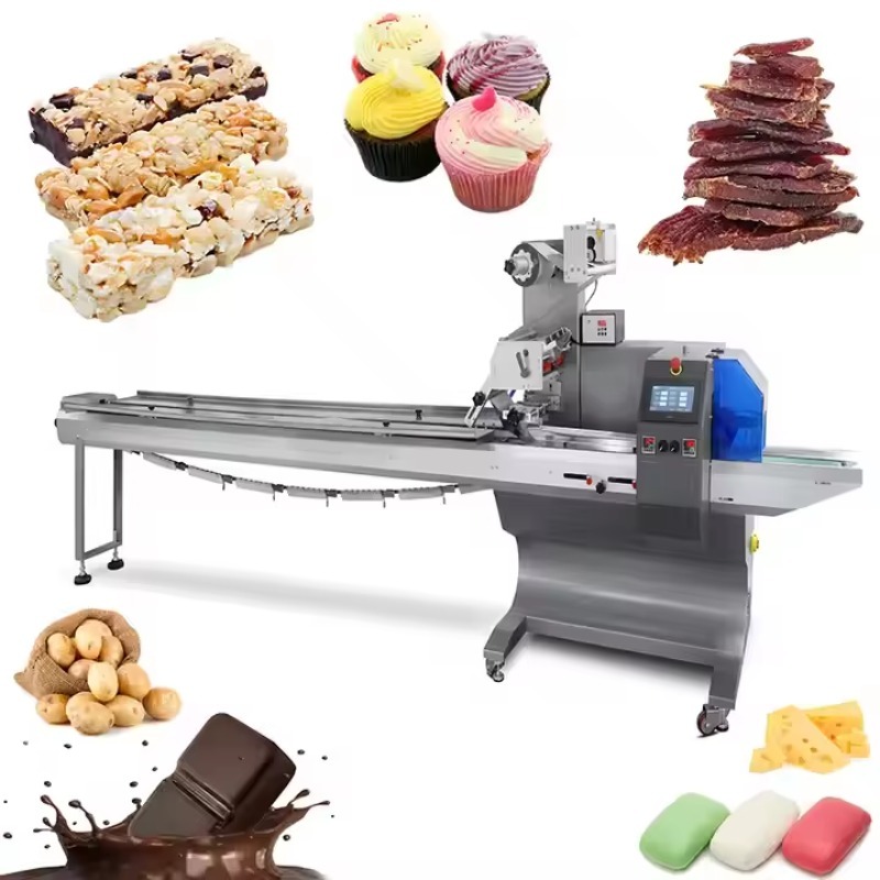 Food Packed Snacks - Automatic Pillow Type Packing Machine for