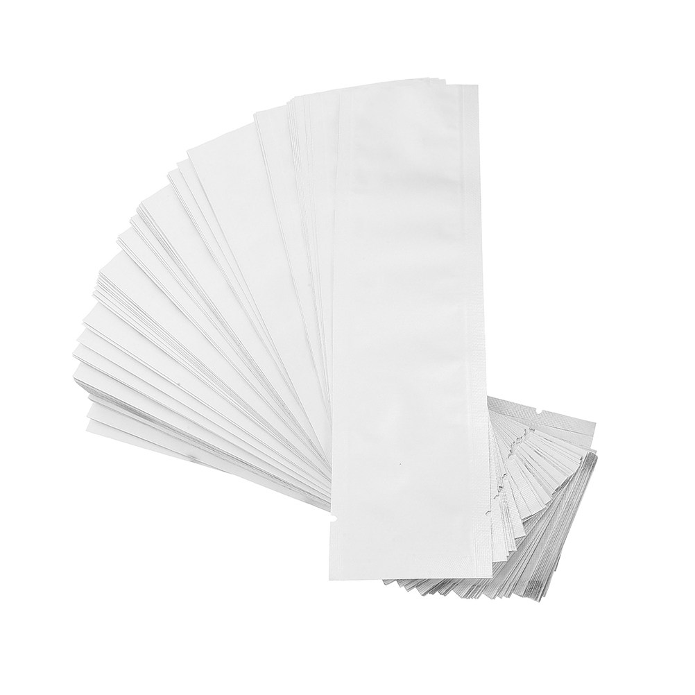 Food Protein Snacks - 100Pcs Reusable Aluminum Foil Heat Seal
