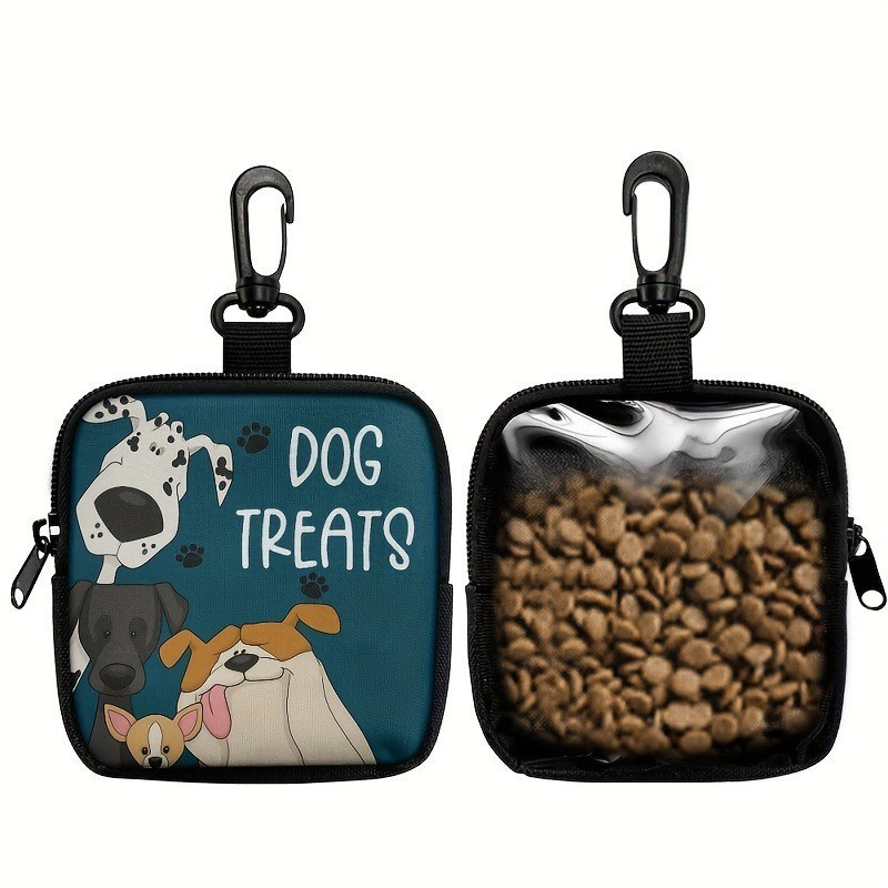 Food Snacks For Hiking - Portable Zipper Dog Training Treat Bag,