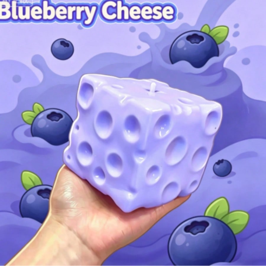 New Blueberry Color Cheese Squ - Food & Snacks Coloring review and price