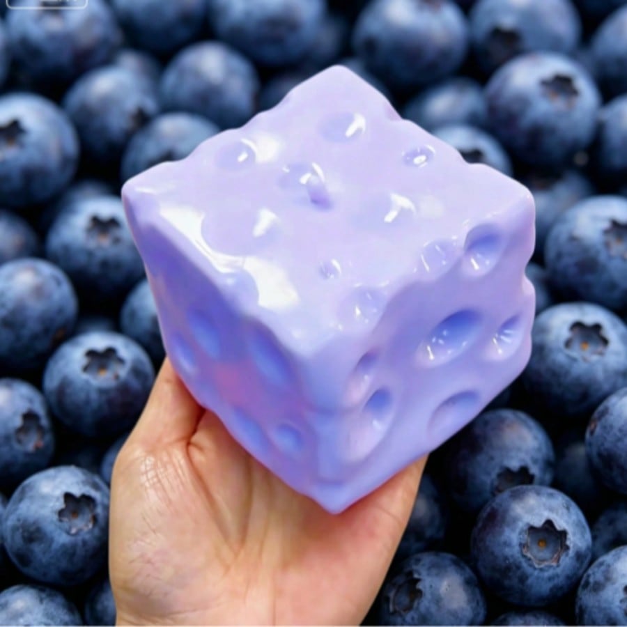 New Blueberry Color Cheese Squ - Food & Snacks Coloring review and price