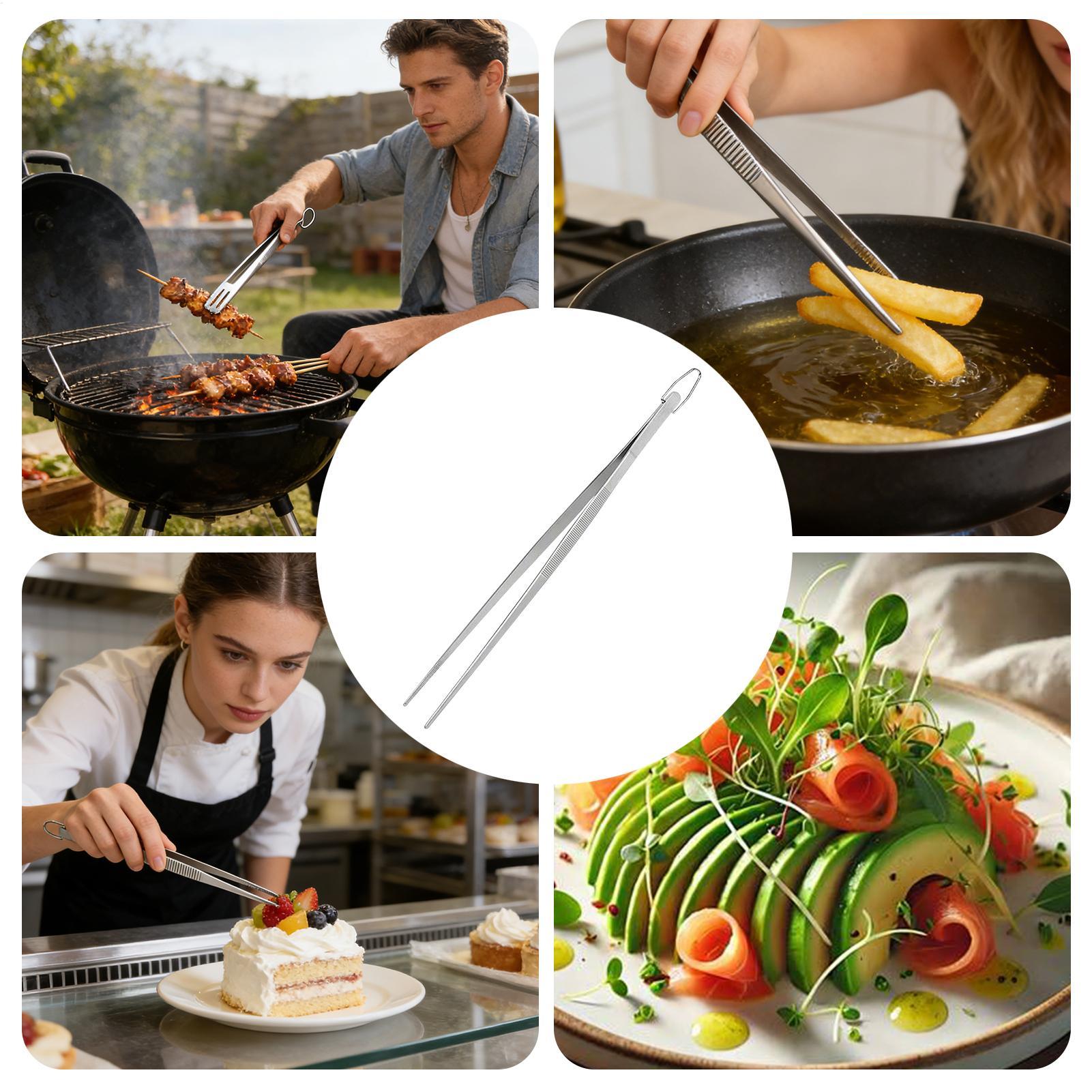 Cooking Tongs Tweezers Food To - Food Snacks Restaurant review and price