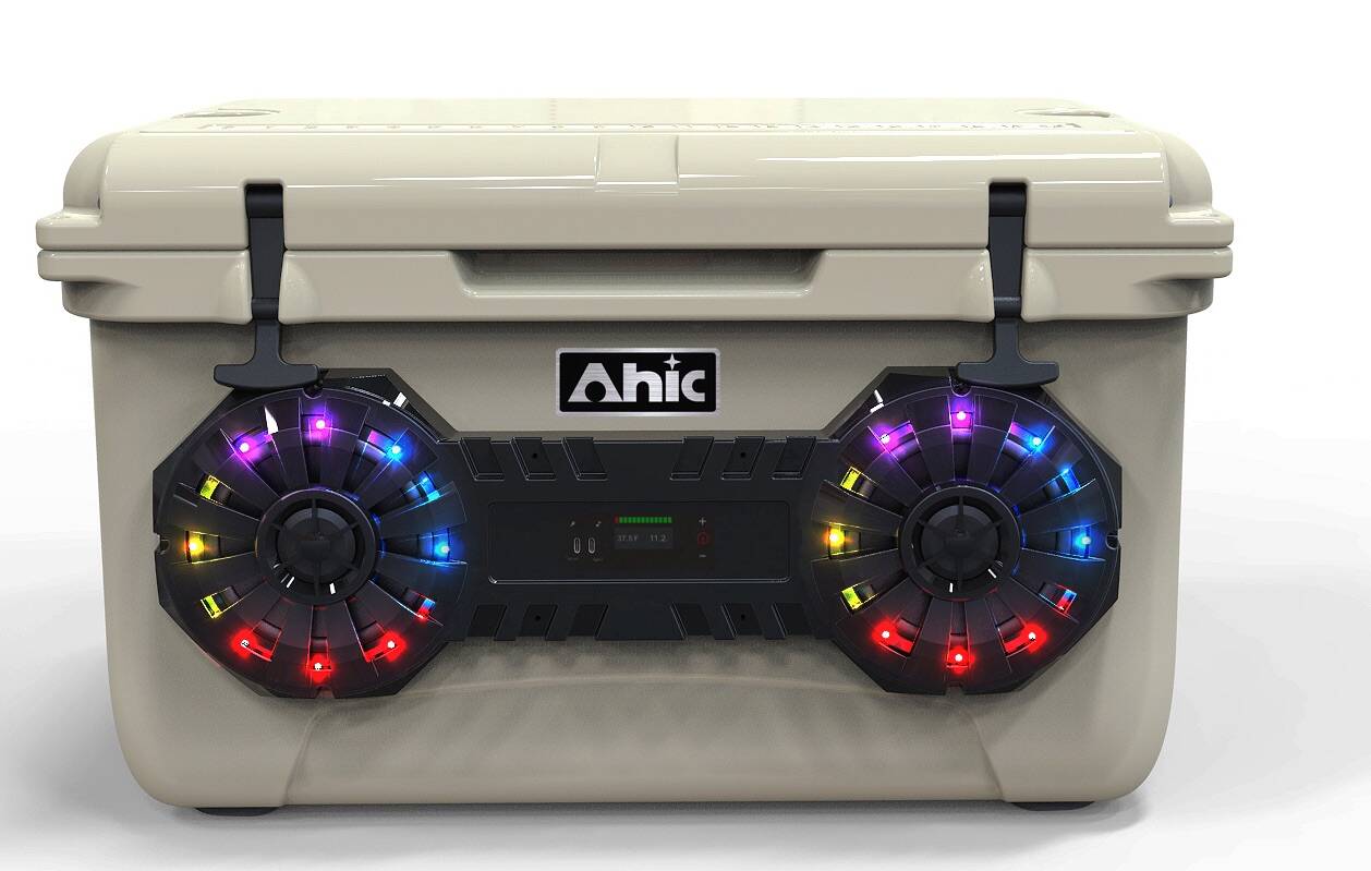 45L Portable Rotomolded Cooler - Food & Snacks Coloring review and price
