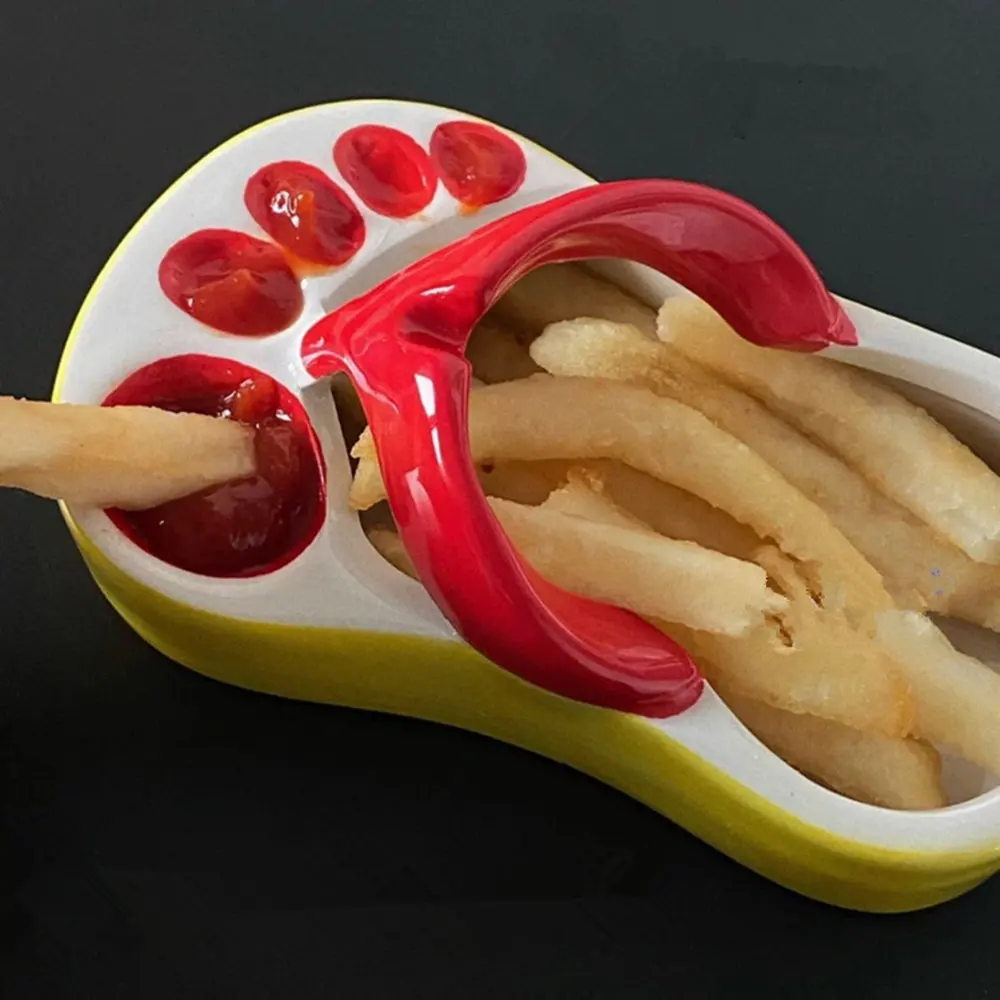 Novel French Fries Plate Creat - Food Snacks Restaurant review and price