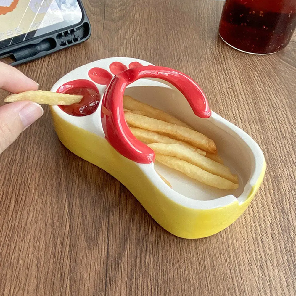 Novel French Fries Plate Creat - Food Snacks Restaurant review and price