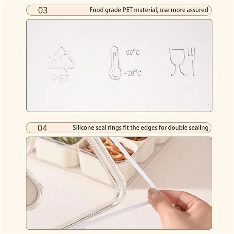 9 Compartments Divided Serving - Food Snacks Candy review and price