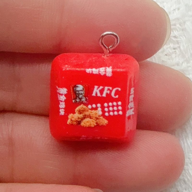 10pcs cartoon resin food bag k - Food & Snacks Coloring review and price