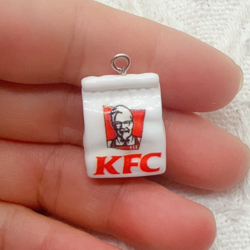 10pcs cartoon resin food bag k - Food & Snacks Coloring review and price