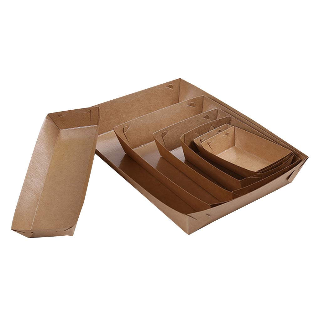 30Pcs Kraft Paper Disposable B - Food Packed Snacks review and price