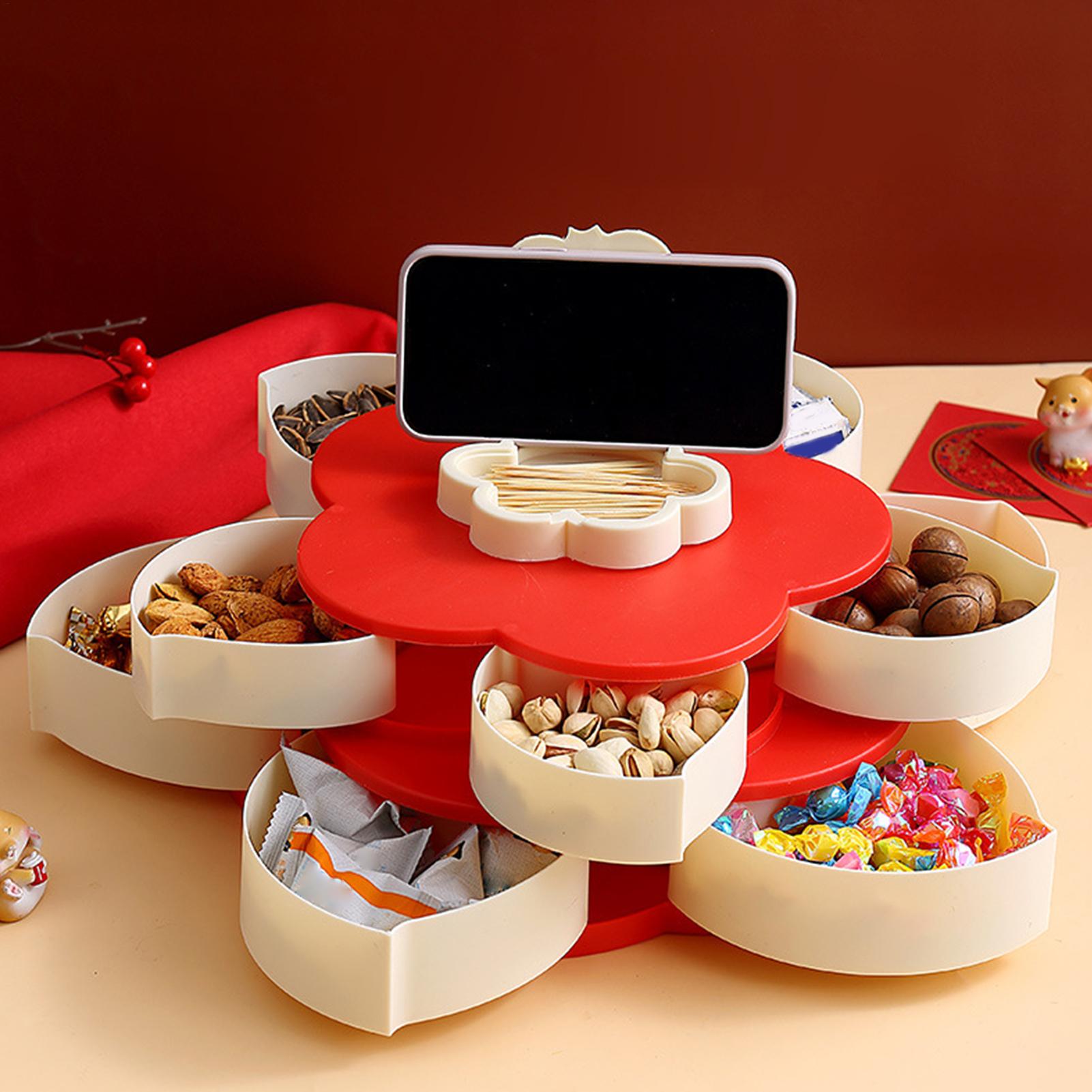 Divided Serving Tray Petal Sha - Food Snacks In India review and price