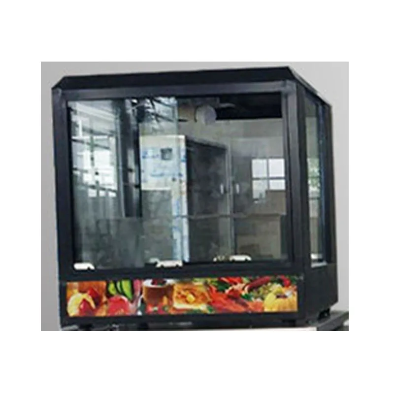 Countertop Full Glass Hot Food - Food Snacks Restaurant review and price