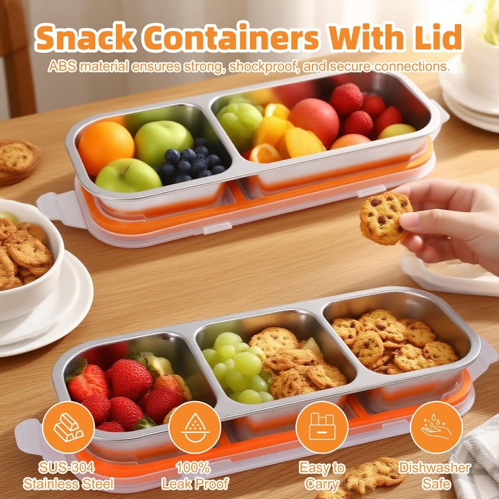 Stainless Steel Snack Containe - Food Snacks For Hiking review and price