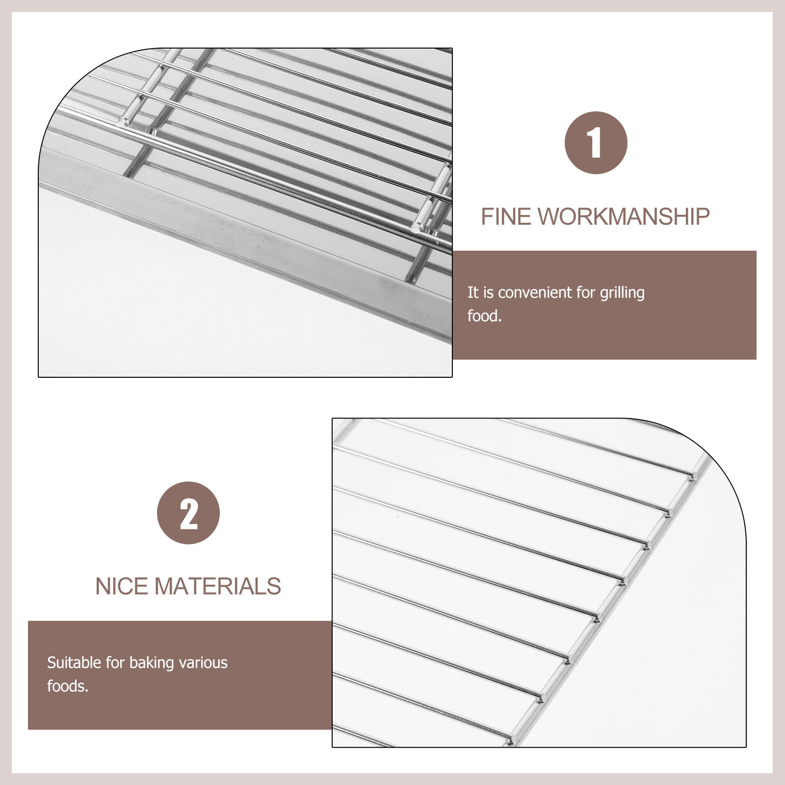 1Set Stainless Steel Wire Baki - Food Snacks Restaurant review and price