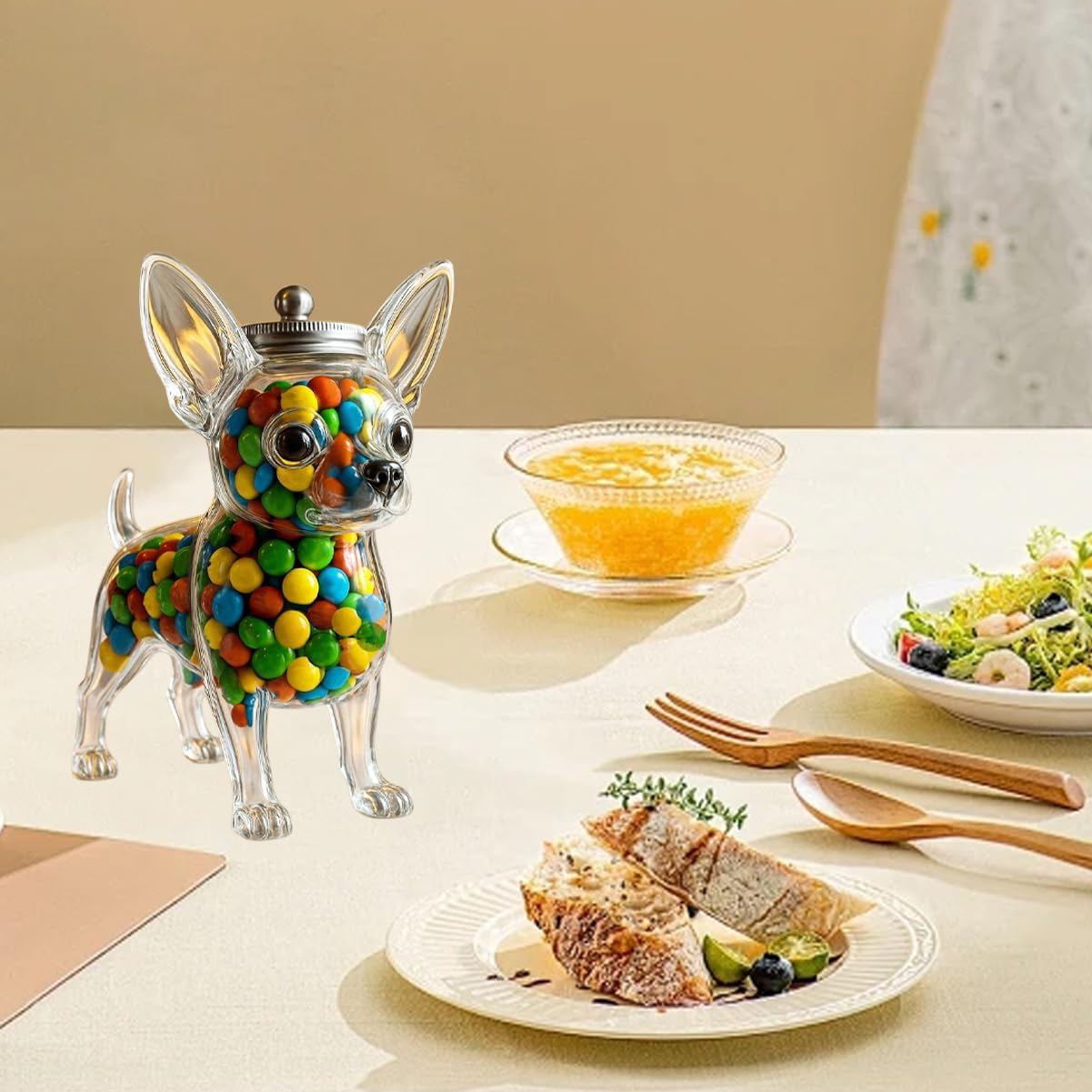 Chihuahua Shaped Container Fre - Food Snacks For Christmas review and price