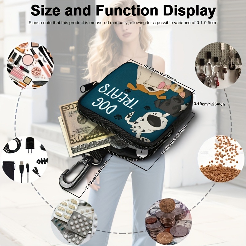 Portable Zipper Dog Training T - Food Snacks For Hiking review and price