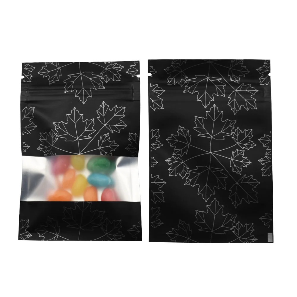 100Pcs Zip Lock Mylar Foil Bag - Food Snacks For Christmas review and price