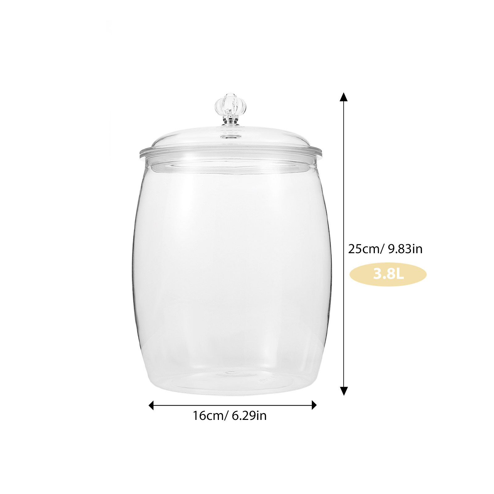 Plastic Food Storage Canister  - Food Snacks Candy review and price