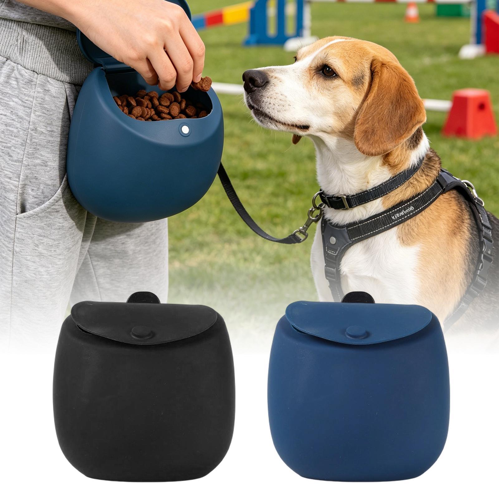 Dog Training Treat Pouch Silic - Food Snacks For Hiking review and price