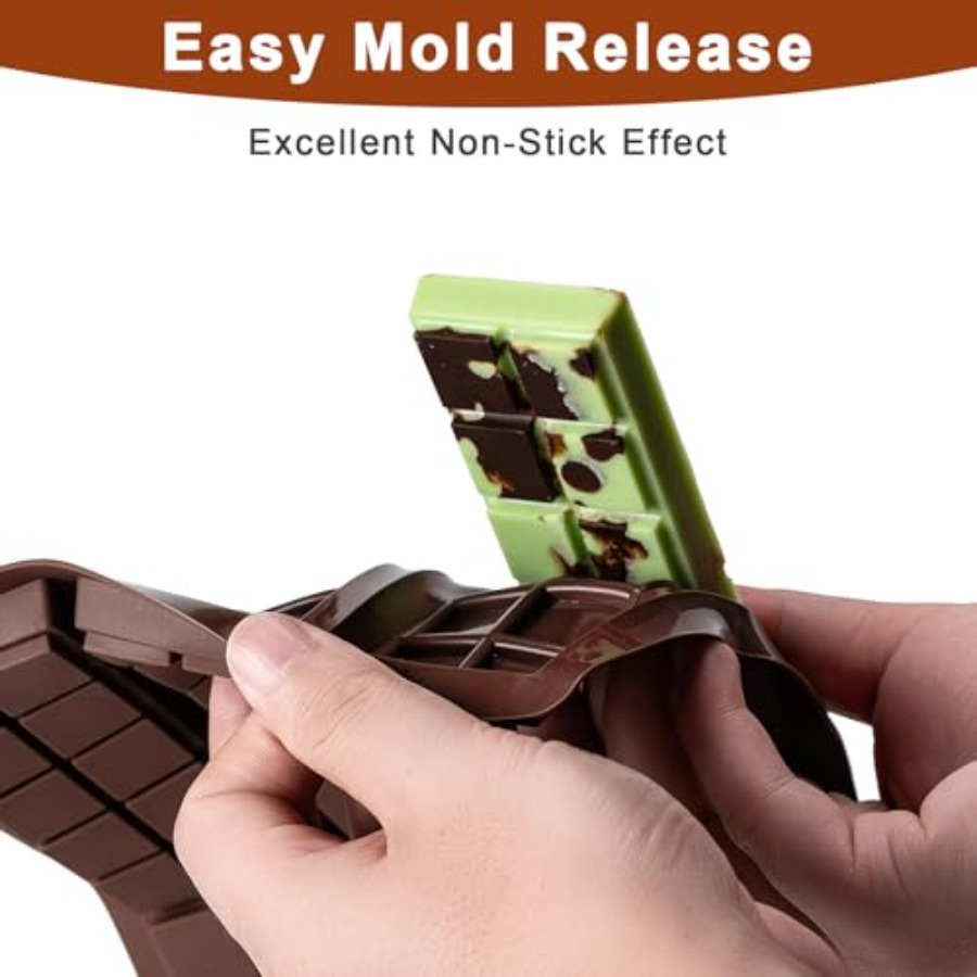 Chocolate Bar Mold Non-Stick C - Food Snacks Candy review and price