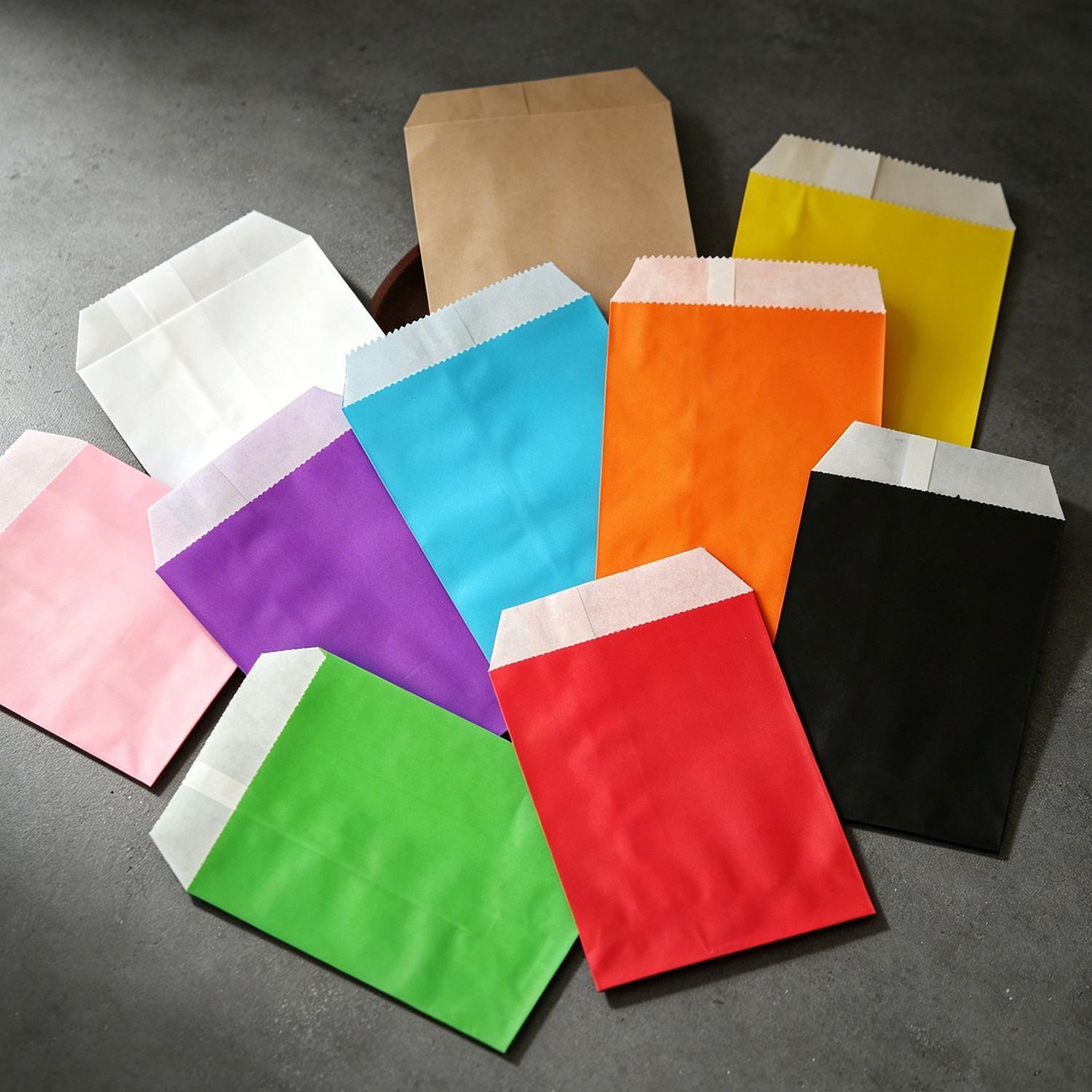 50/100pcs color Gift Kraft Pap - Food Snacks For Christmas review and price