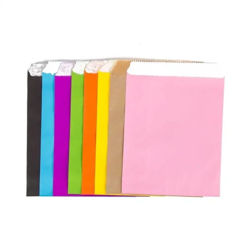 50/100pcs color Gift Kraft Pap - Food Snacks For Christmas review and price