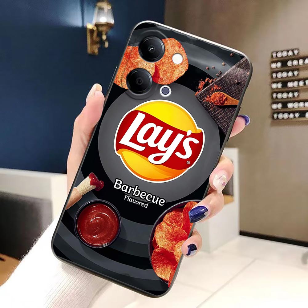 Phone Case For VIVO Y400 Y04 Y - Food Snacks Logos review and price
