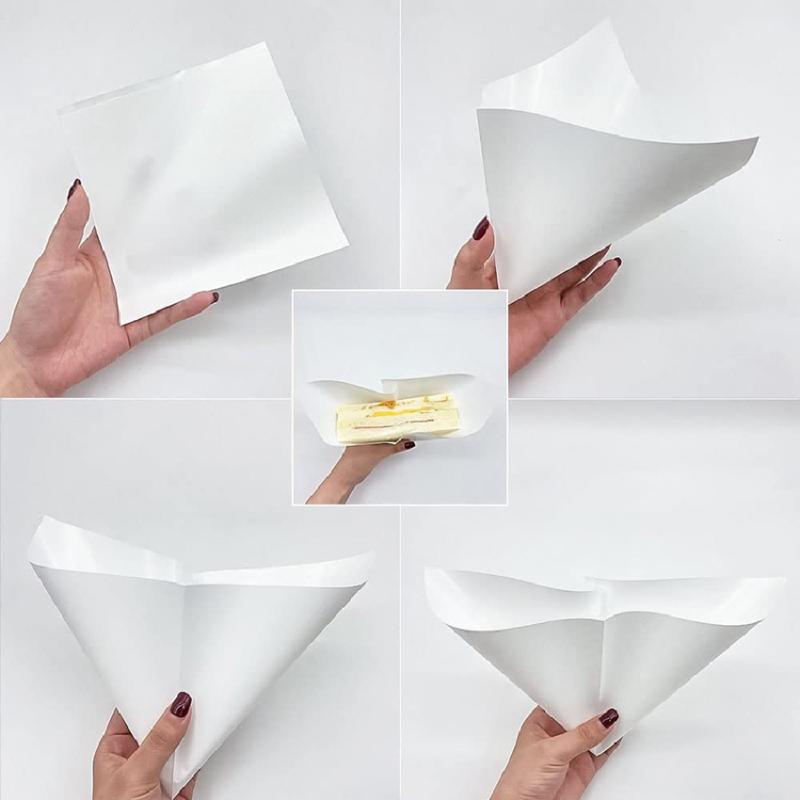 [New] 100 PCS Greaseproof Pape - Food Packed Snacks review and price