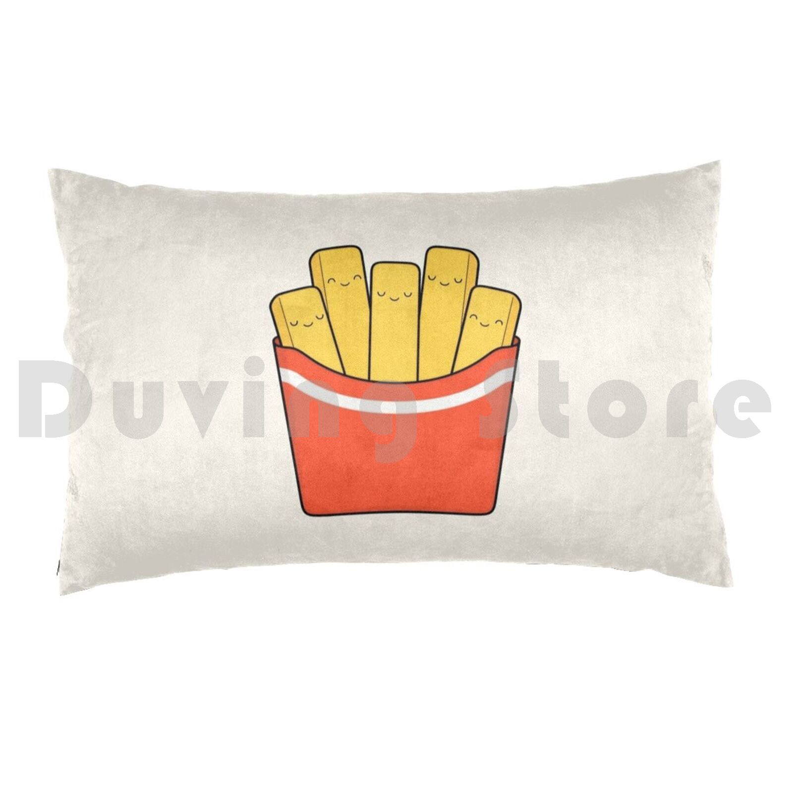 Best Fries pillow Case 20 * 30 - Yummy Food Snacks review and price