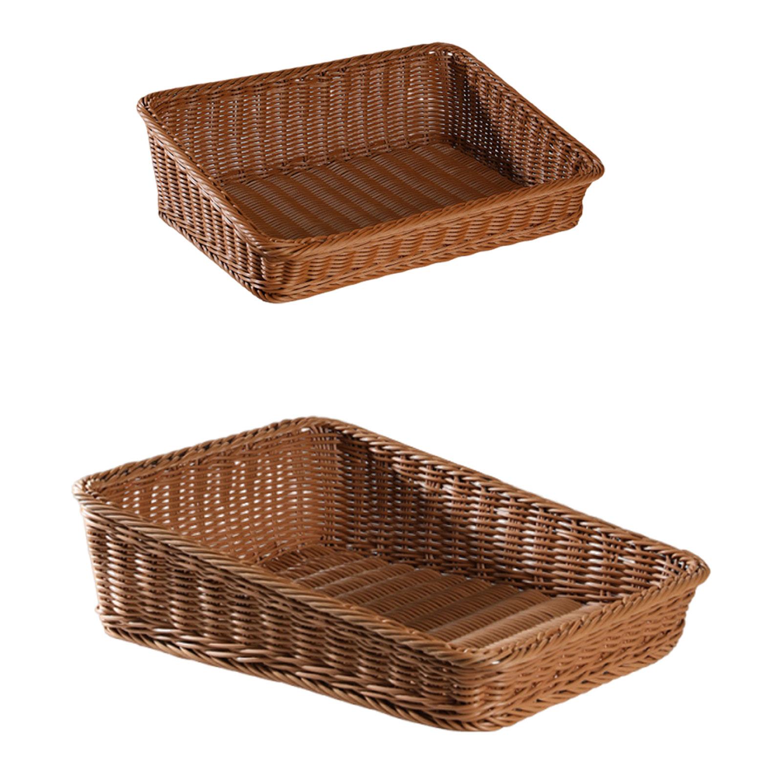Woven Basket Snack Bread Baske - Food Snacks Restaurant review and price